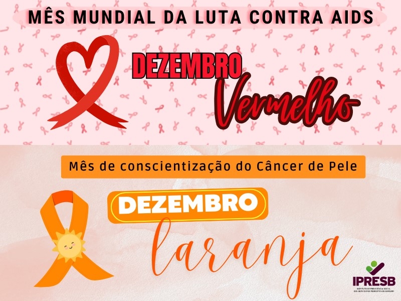 Dezembro  Vermelho e Laranja 2024